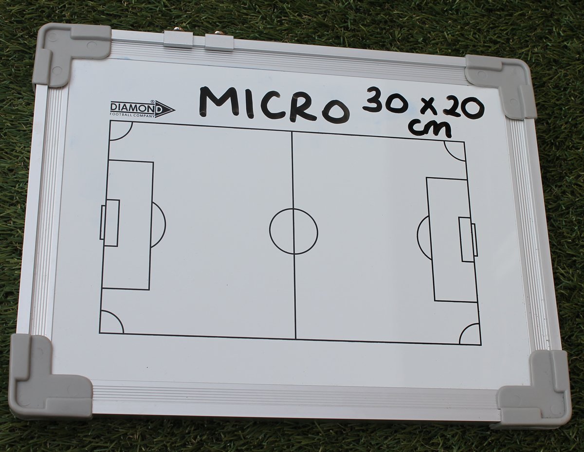 NEW DIAMOND FOOTBALL DOUBLE SIDED TACTIC BOARD 120x90cm or 90x60cm or 60x40cm 