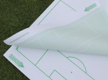 Two Sided Soccer Tactics Flipchart from Diamond